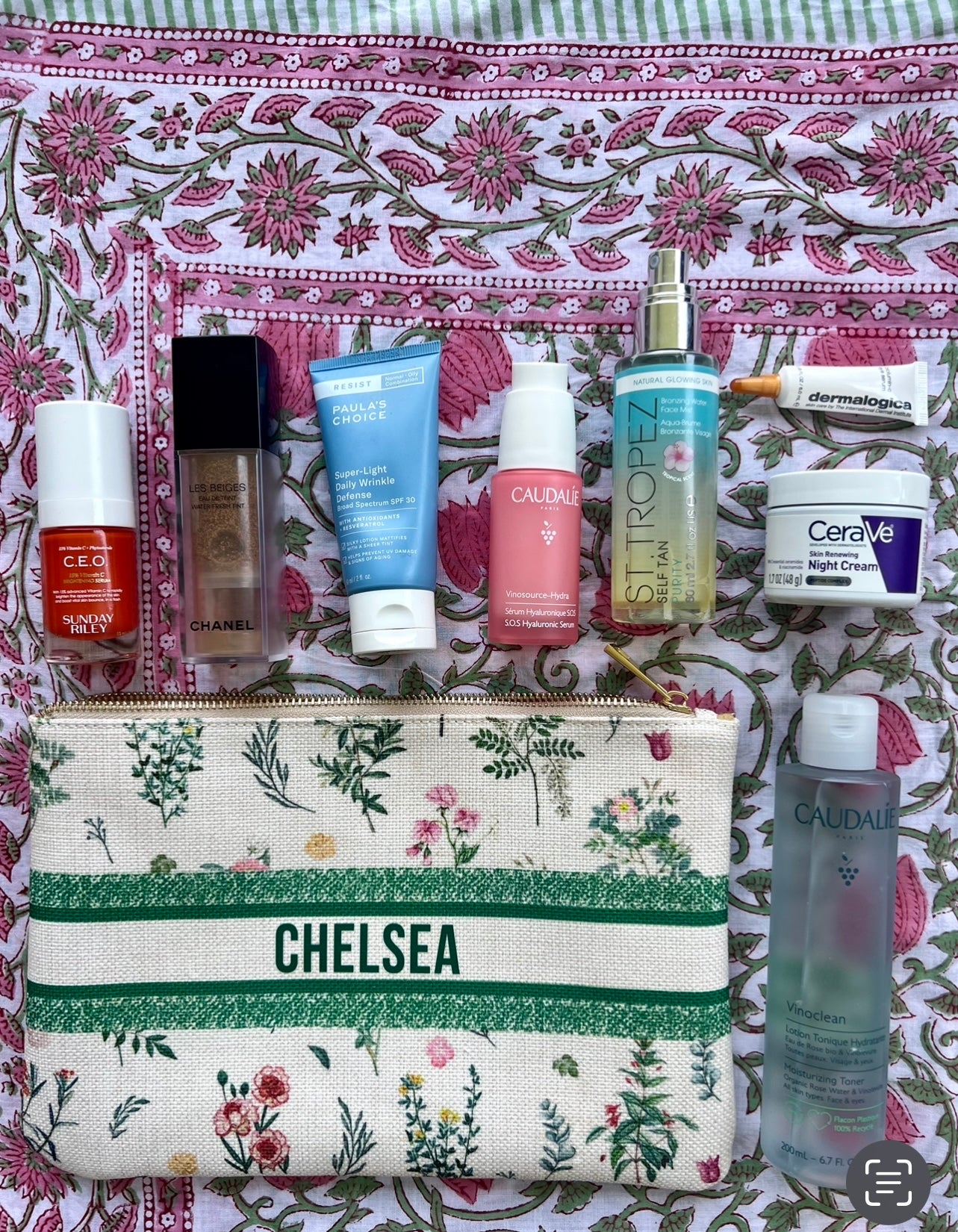 Cosmetics Pouch - 7 Style Options (Note: Ships in 3 weeks - Past Christmas Deadline)