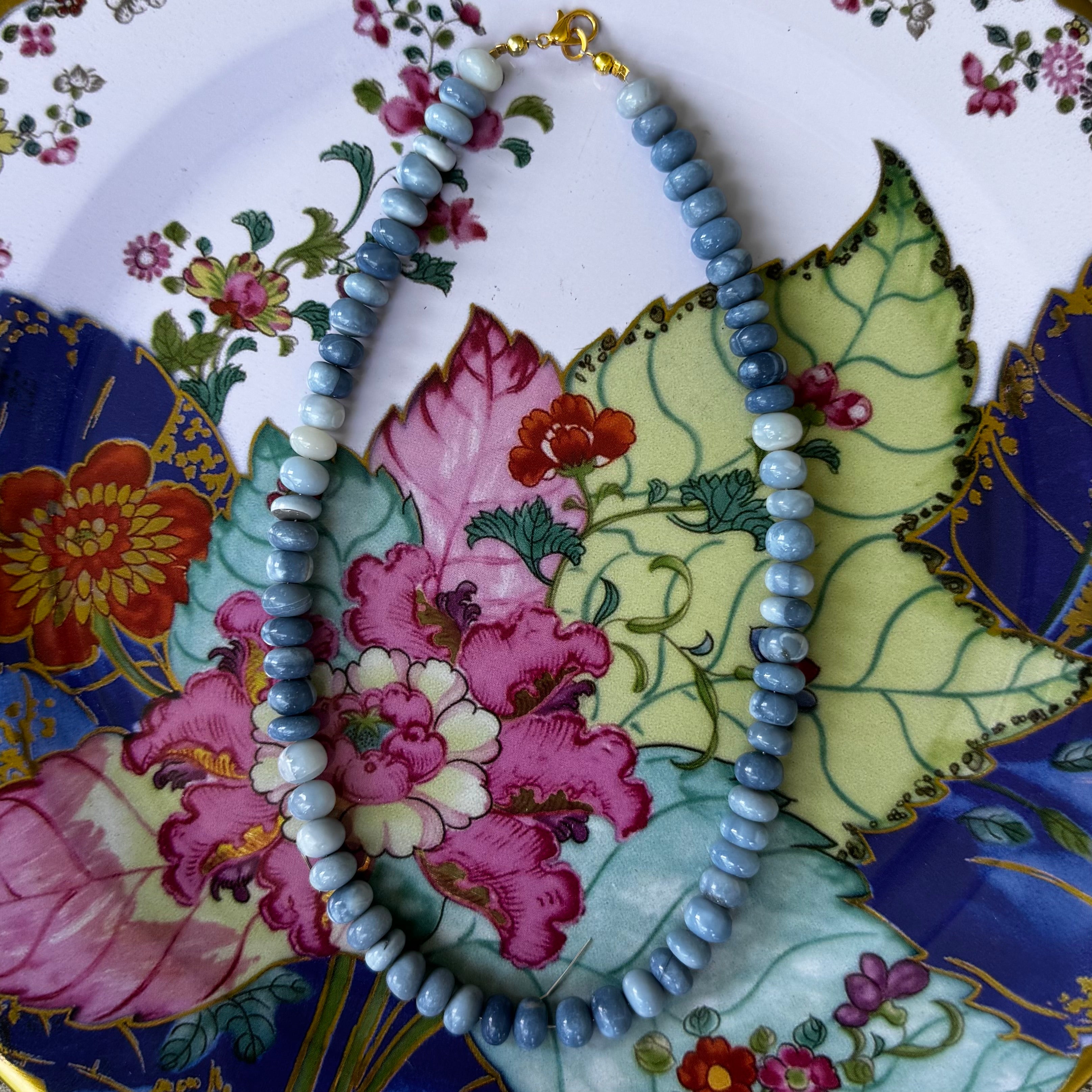 Midnight Blue Gemstone Necklace