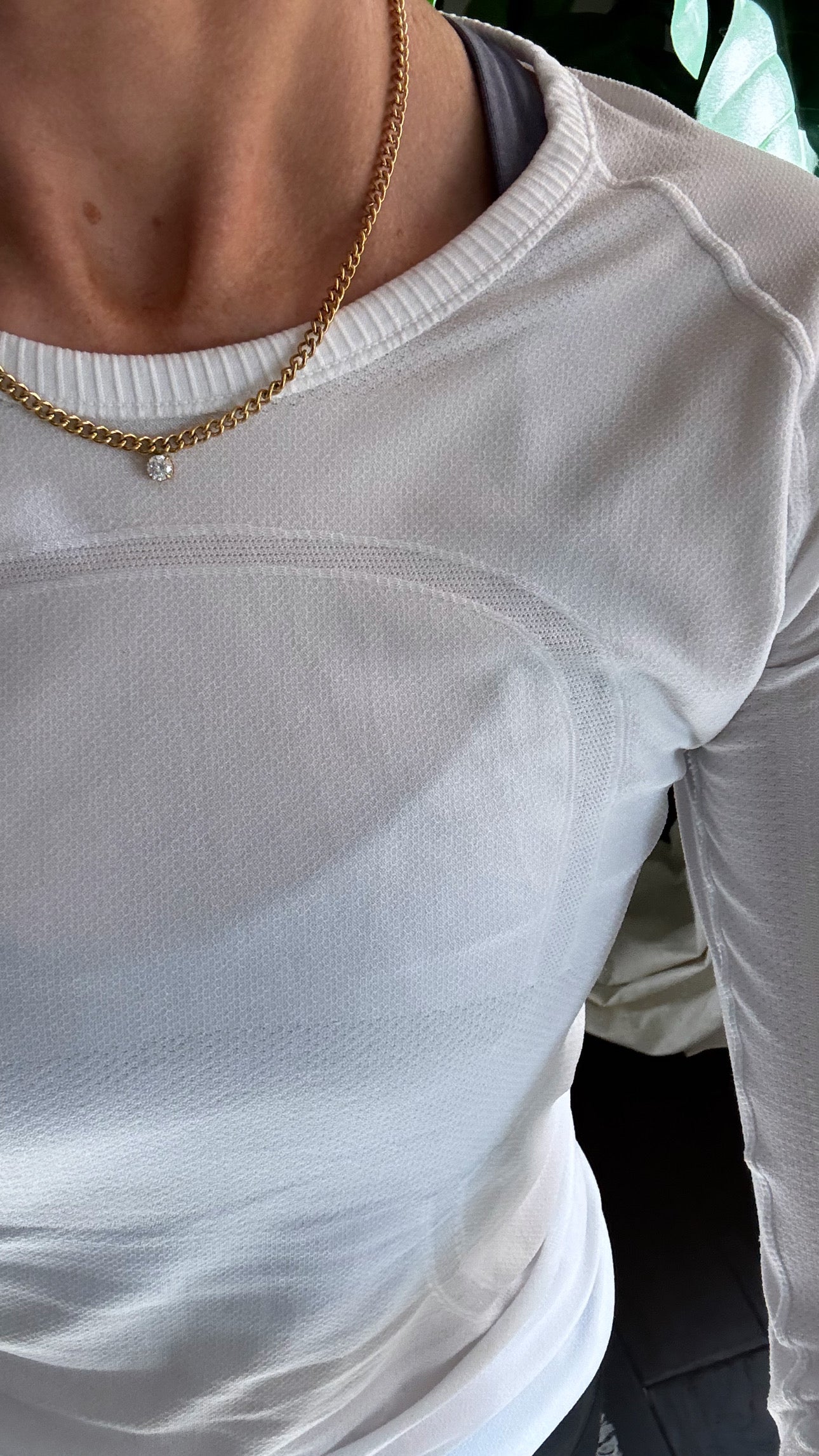 Bardot Stud Chain Necklace