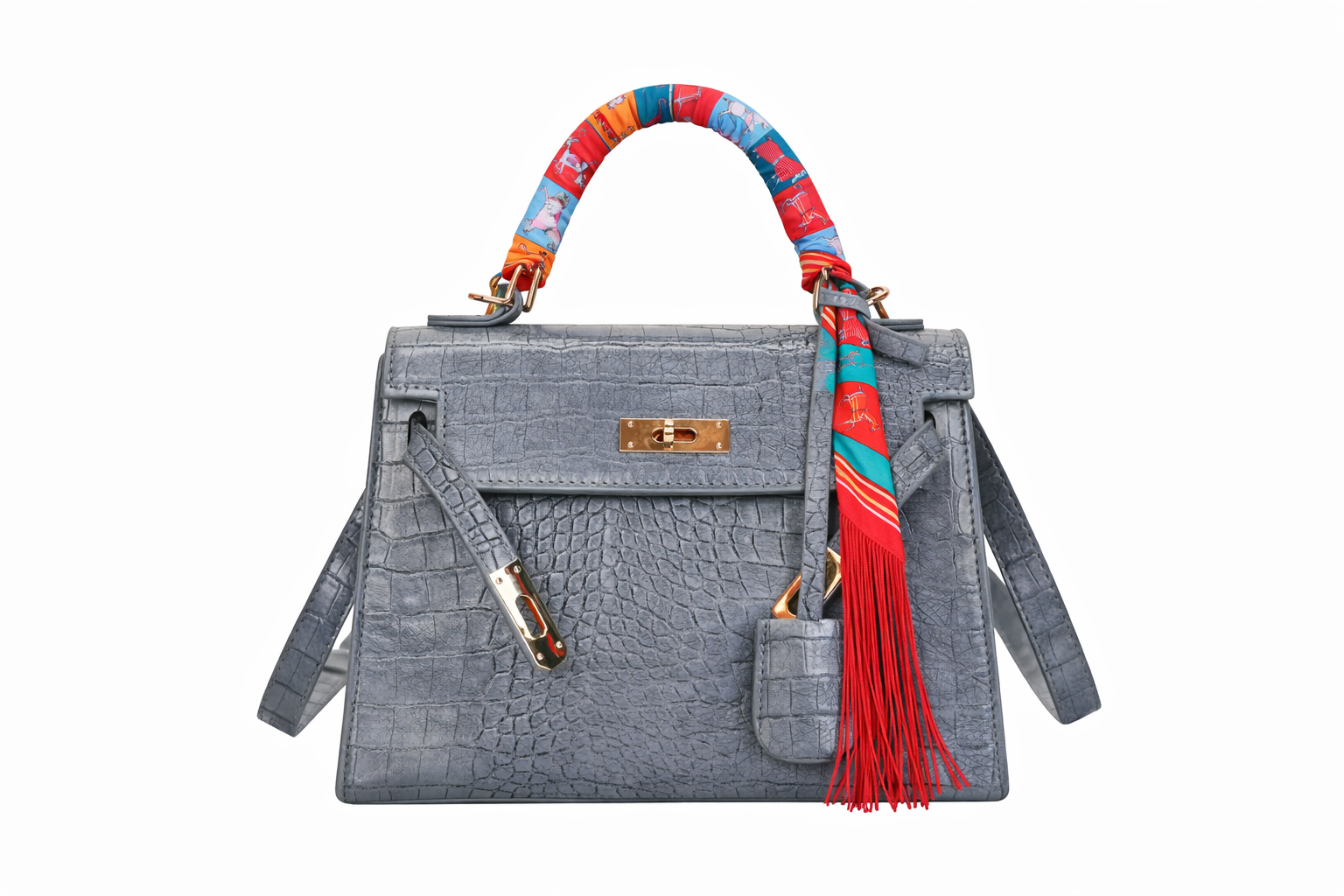 Twilly Fringe Scarf - The Eloise