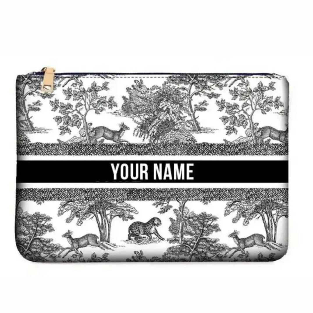 Cosmetics Pouch - 7 Style Options (Note: Ships in 3 weeks - Past Christmas Deadline)