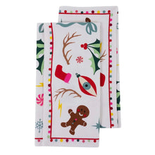 Load image into Gallery viewer, Twinklemas Tea Towels (s/2)