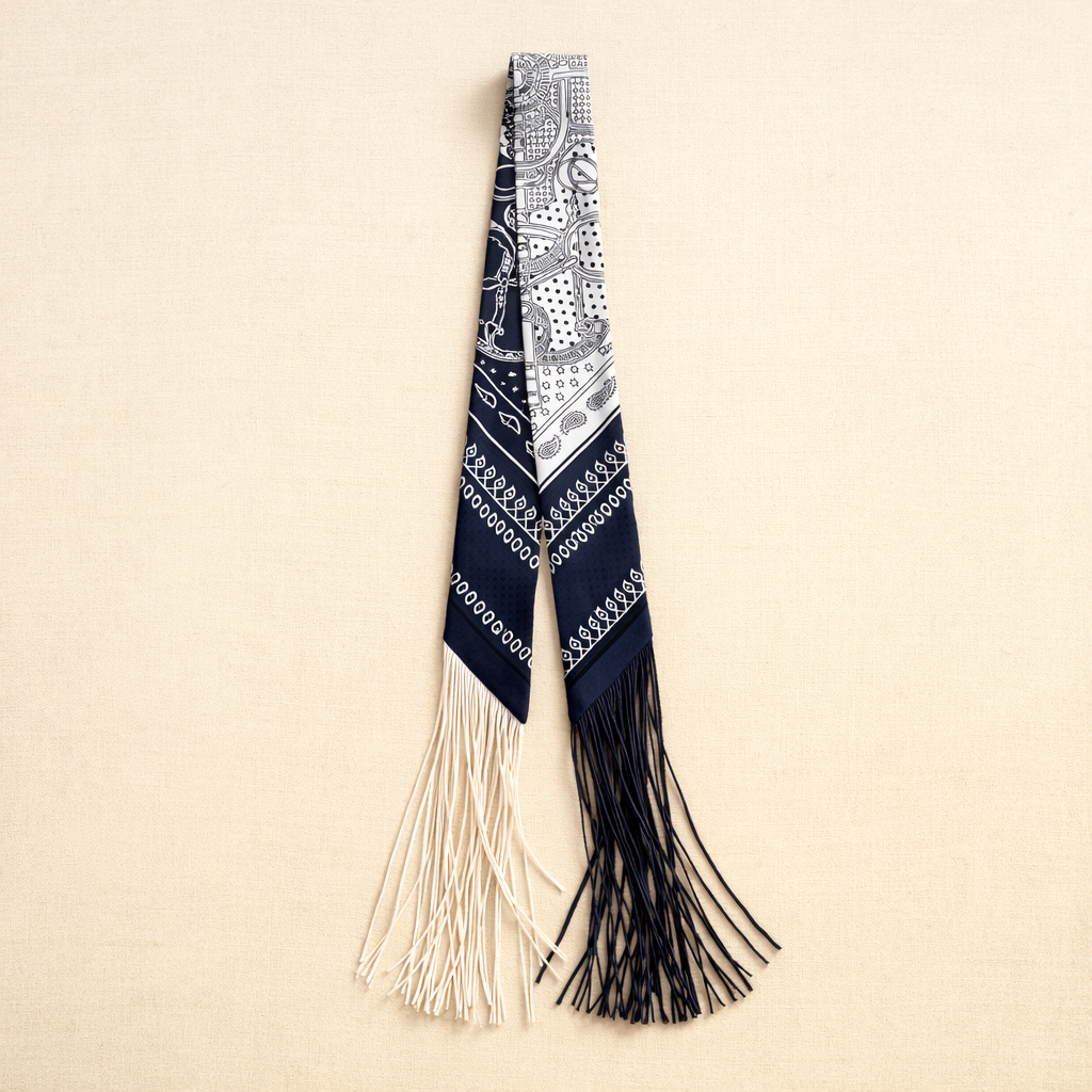 Twilly Fringe Scarf - The Saint-Tropez