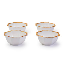 Load image into Gallery viewer, Bamboo Octagonal Bowls (Set of 4)