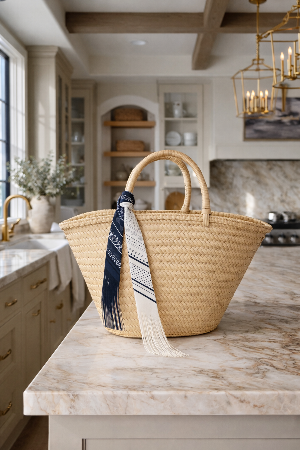 Twilly Fringe Scarf - The Saint-Tropez