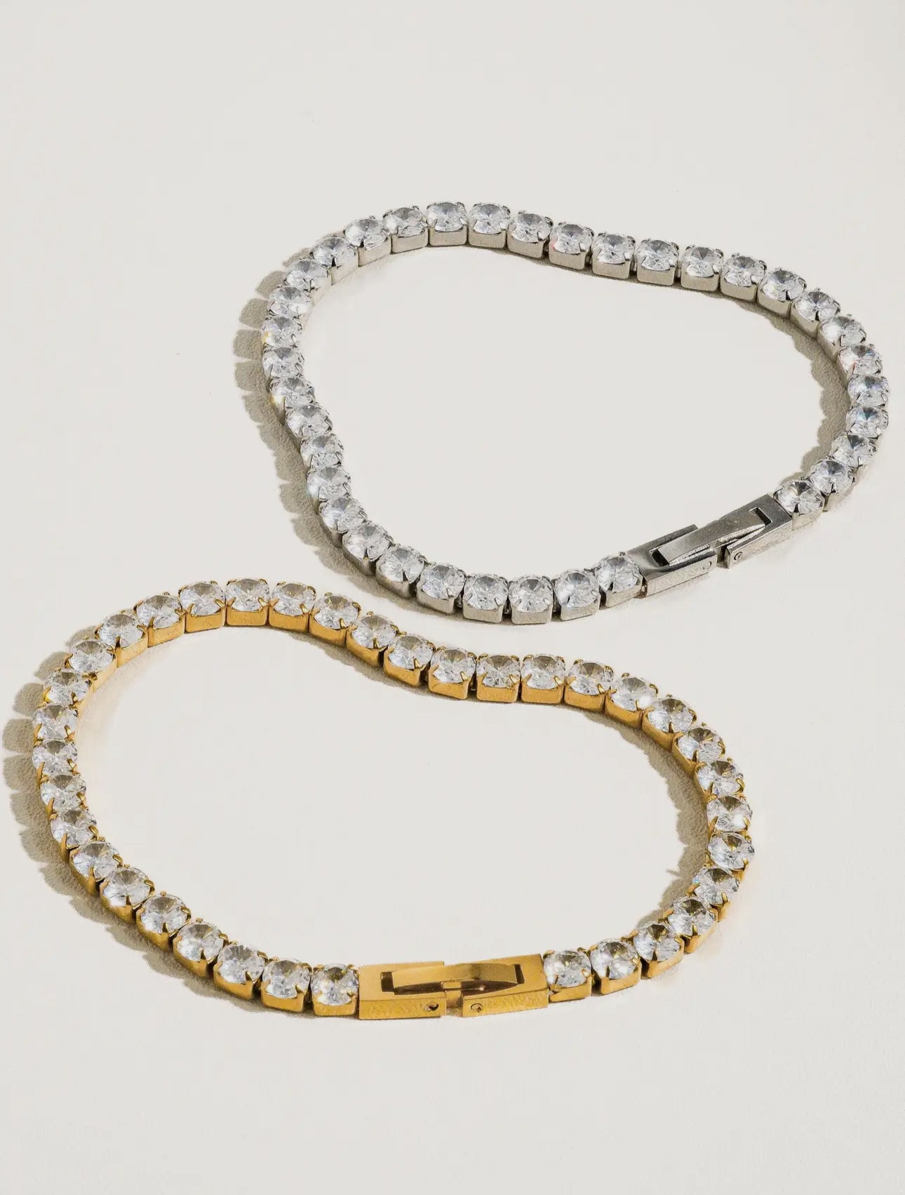 Lumi Tennis Bracelet (Silver)