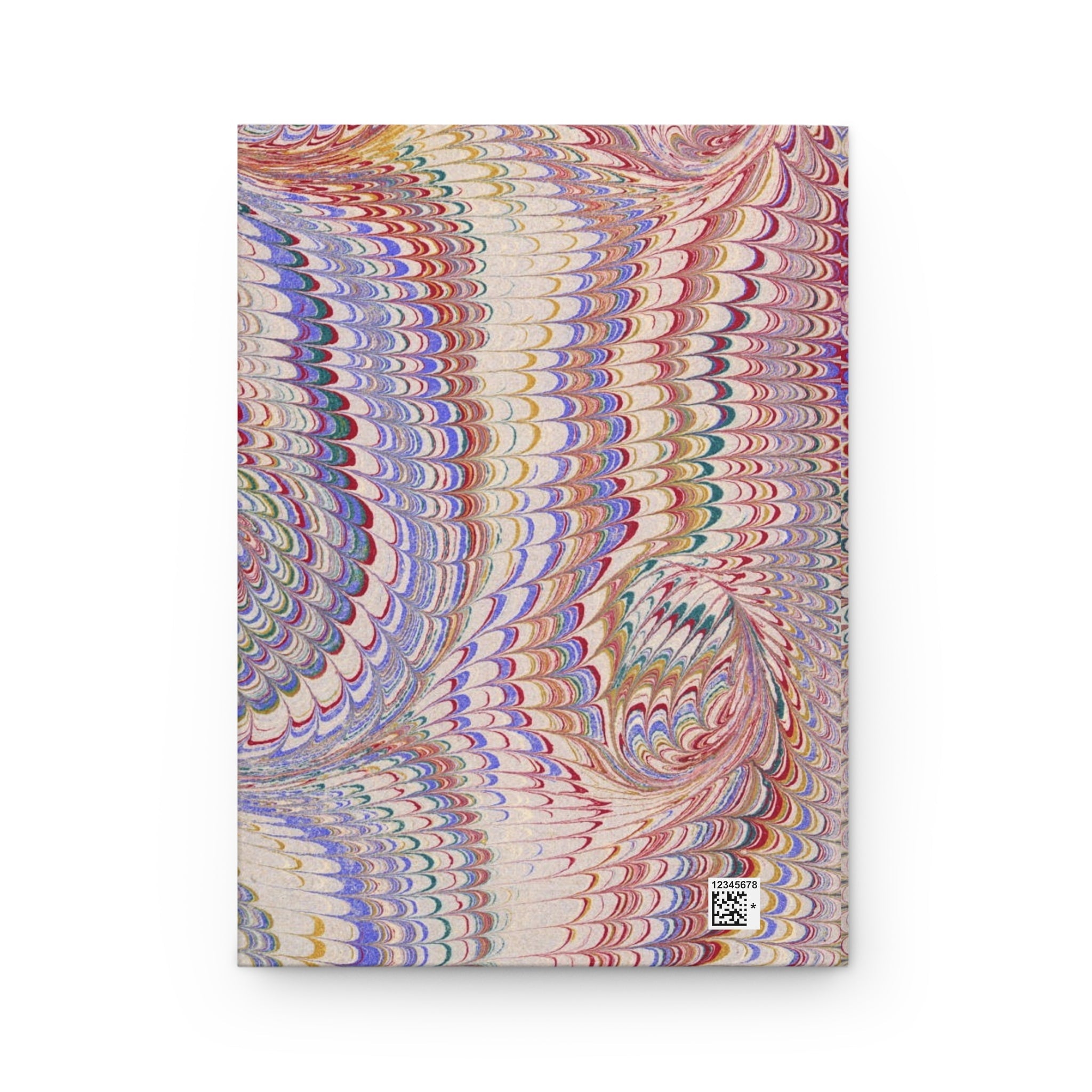 Pastel Pink Vintage Italian Marble Hardcover Journal Matte