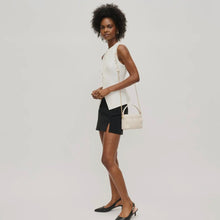 Load image into Gallery viewer, Alice Woven Crossbody/Handle Clutch Ivory