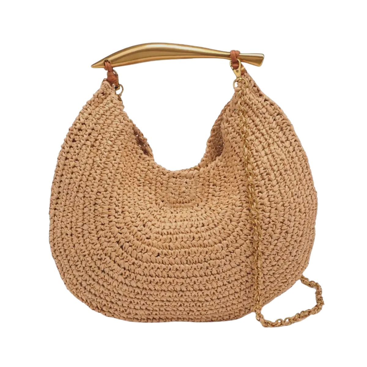 Black Trim Fish Raffia Handheld Clutch