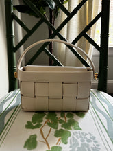 Load image into Gallery viewer, Alice Woven Crossbody/Handle Clutch Ivory