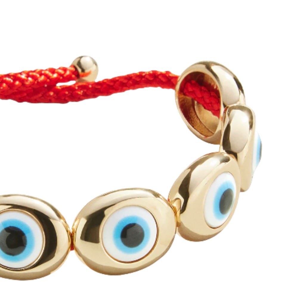 18K Evil Eye Bracelet