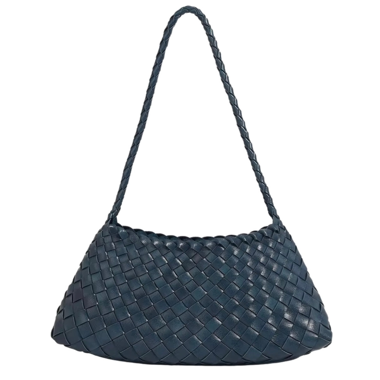 Iris Victorian Blue Woven Tote