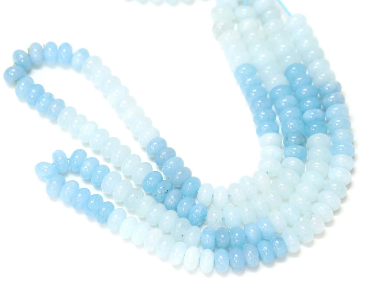 Light Blue/Aqua Gemstone Necklace