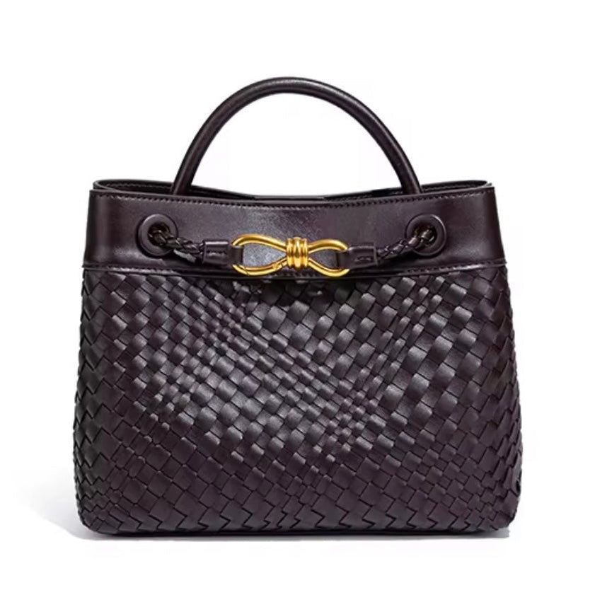 Infiniti Woven Coffee Crossbody