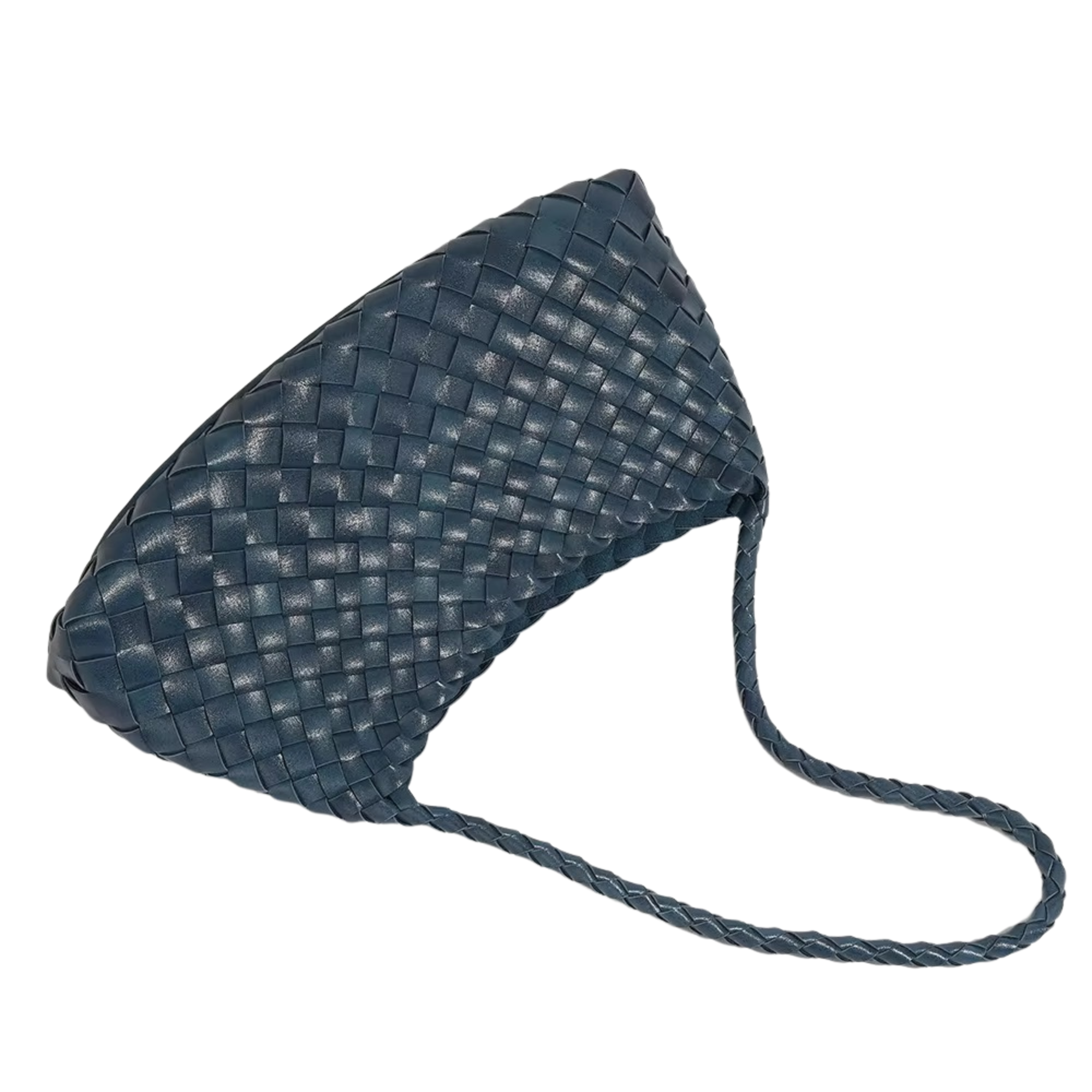 Iris Victorian Blue Woven Tote
