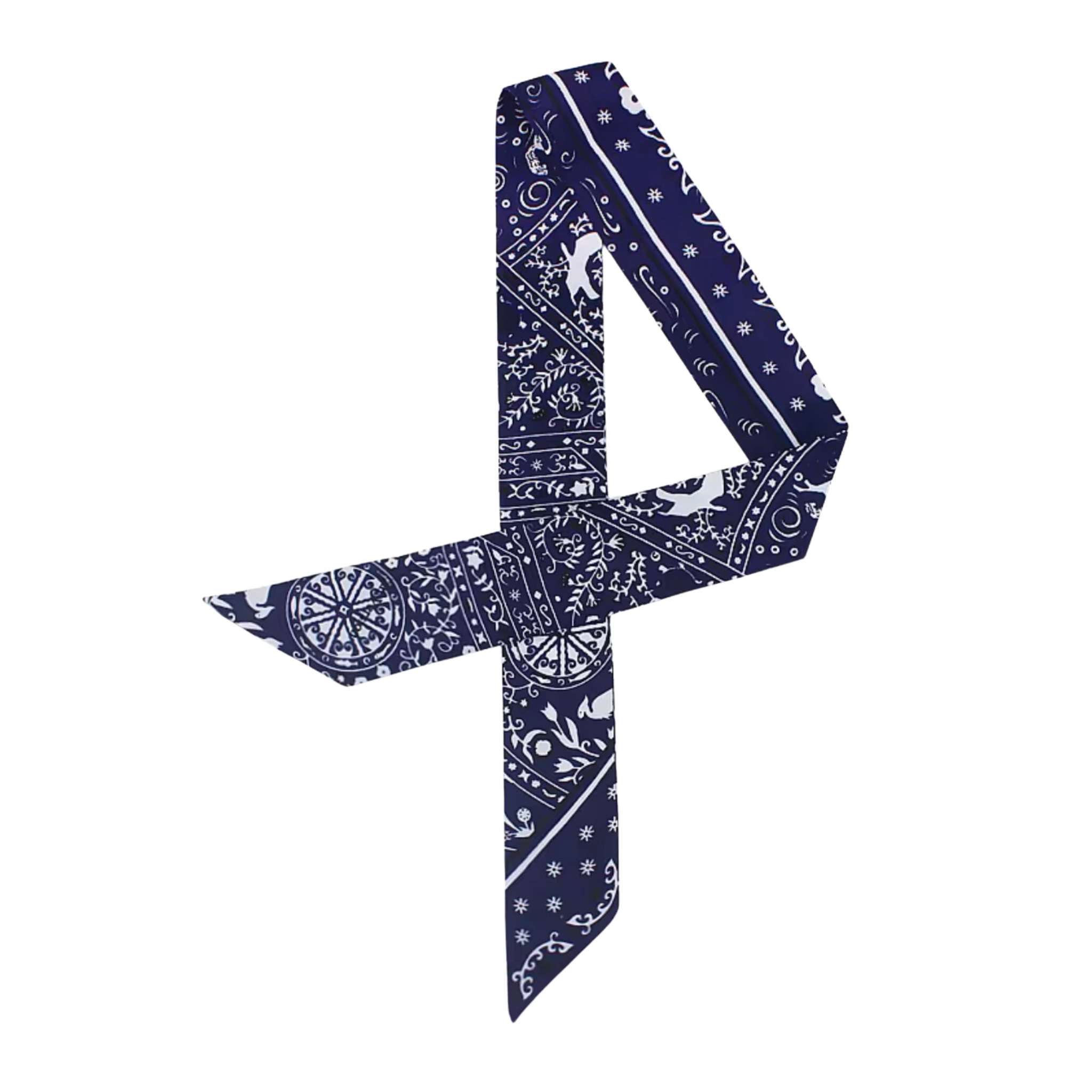 Bandana Twilly Scarf (4 Color Options)