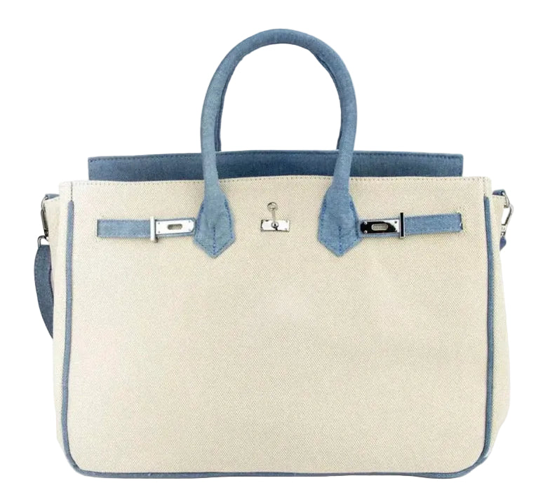 Margot Denim/Canvas Tote