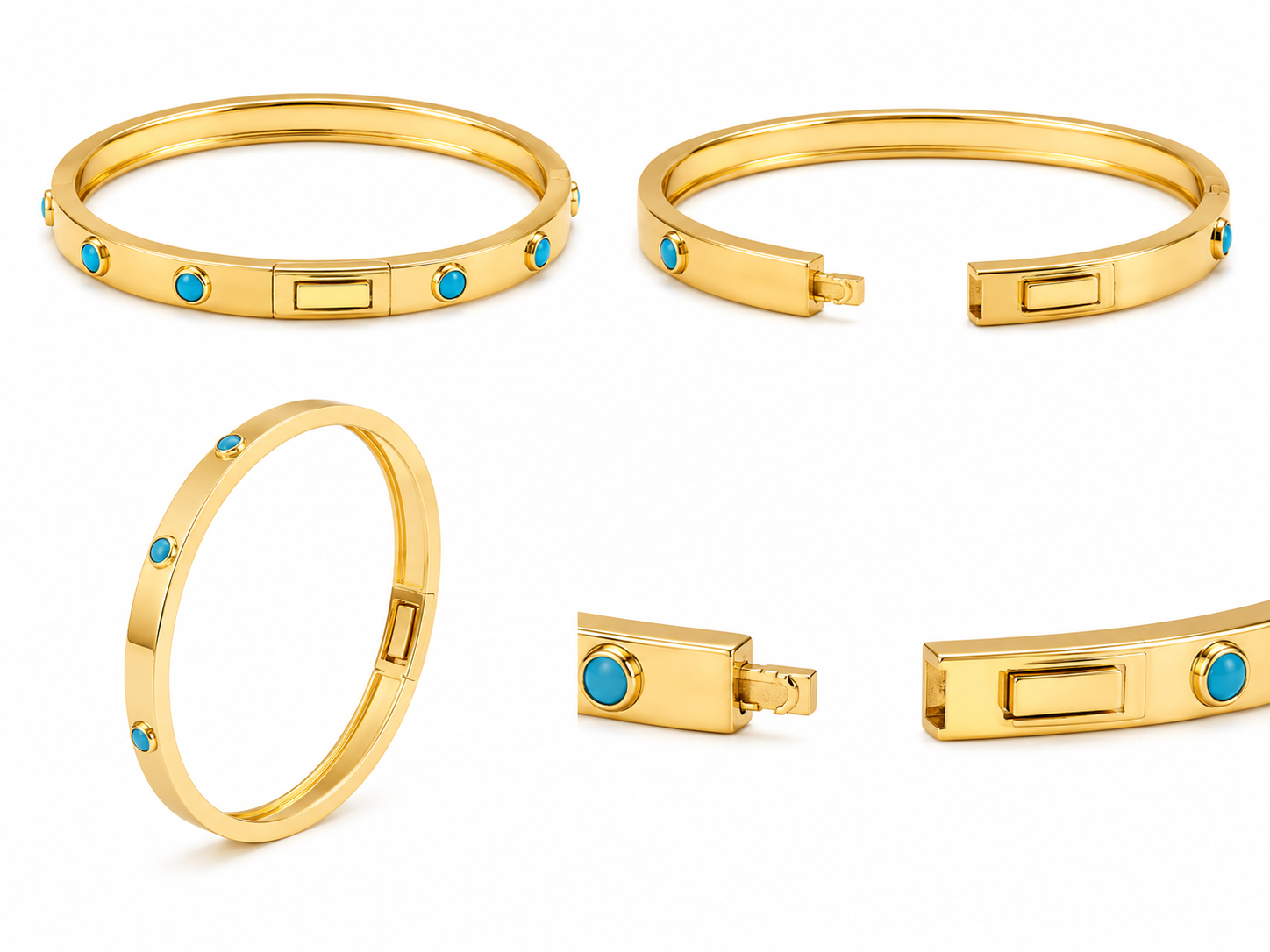 Turquoise Tide Cuff