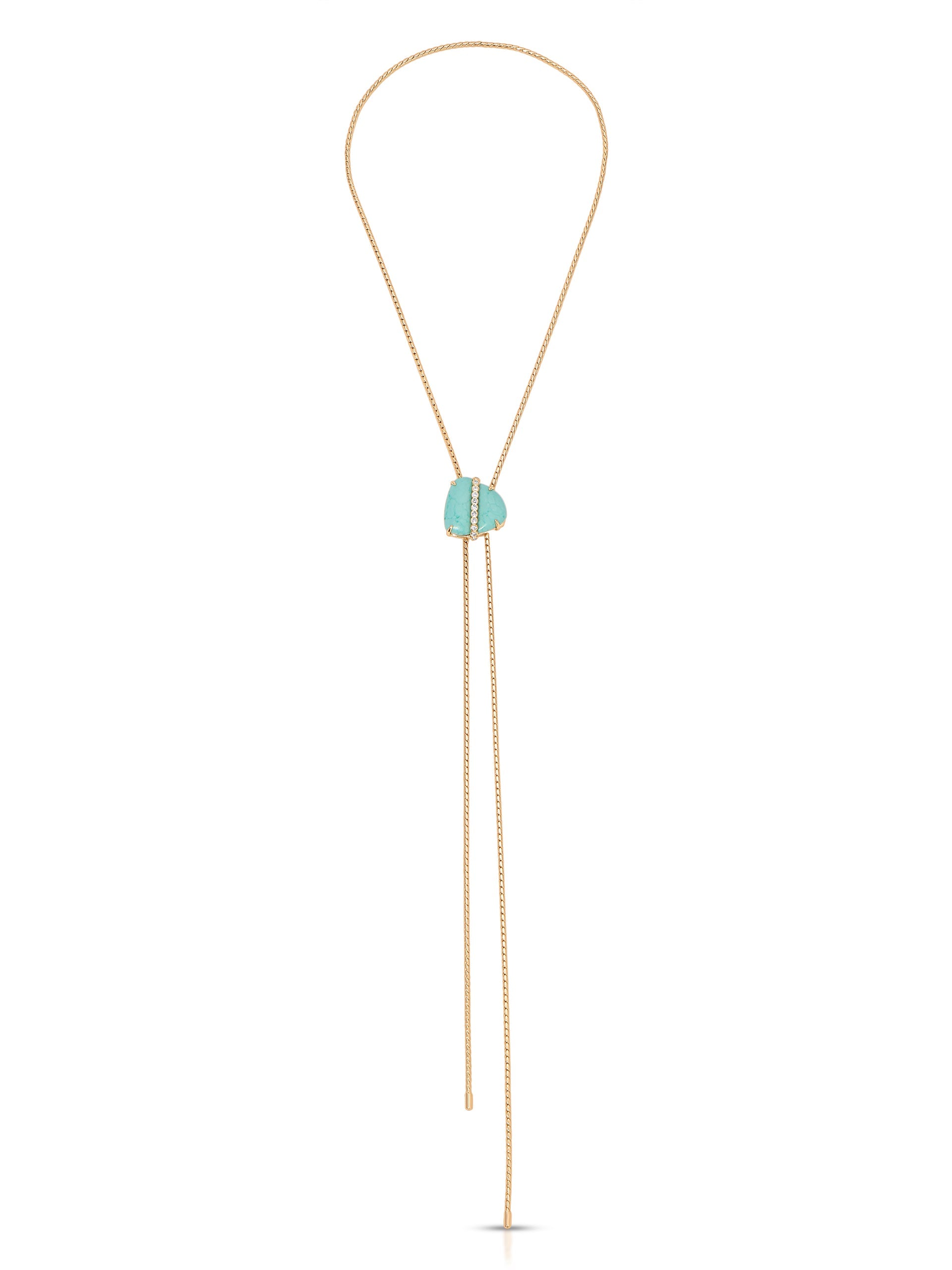 Turquoise Solstice Bolo Necklace