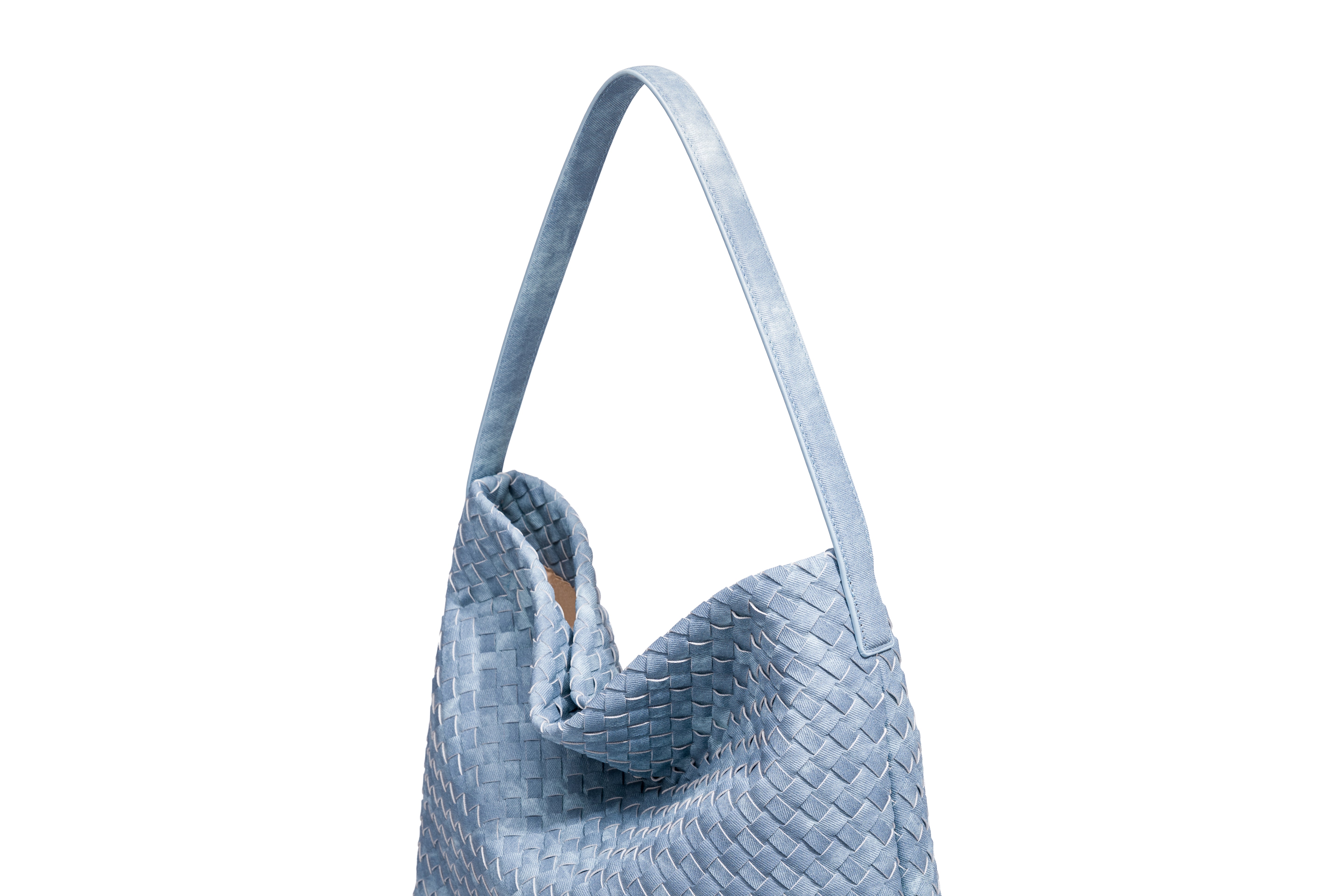 Mia Quilted Denim Hobo