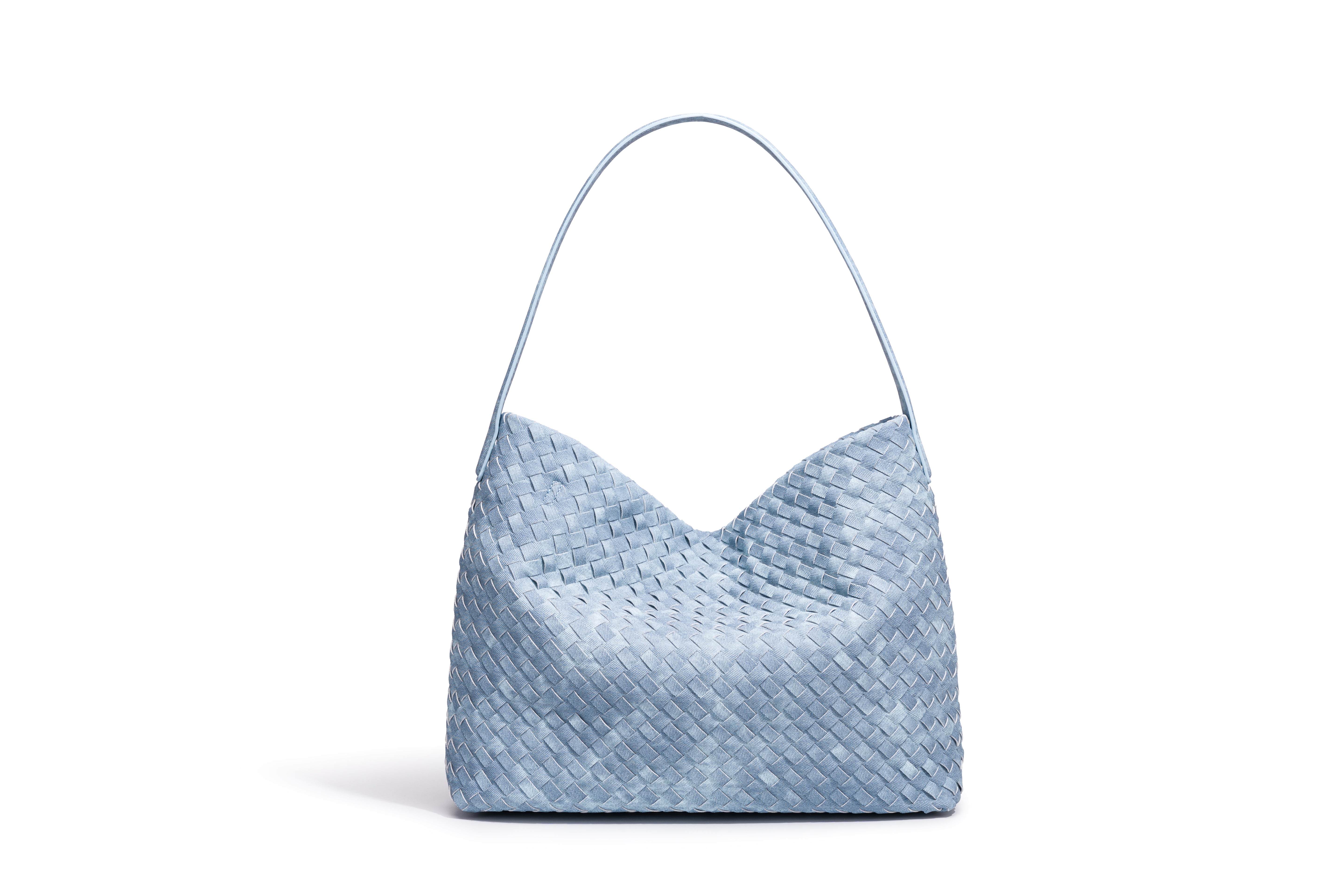Mia Quilted Denim Hobo