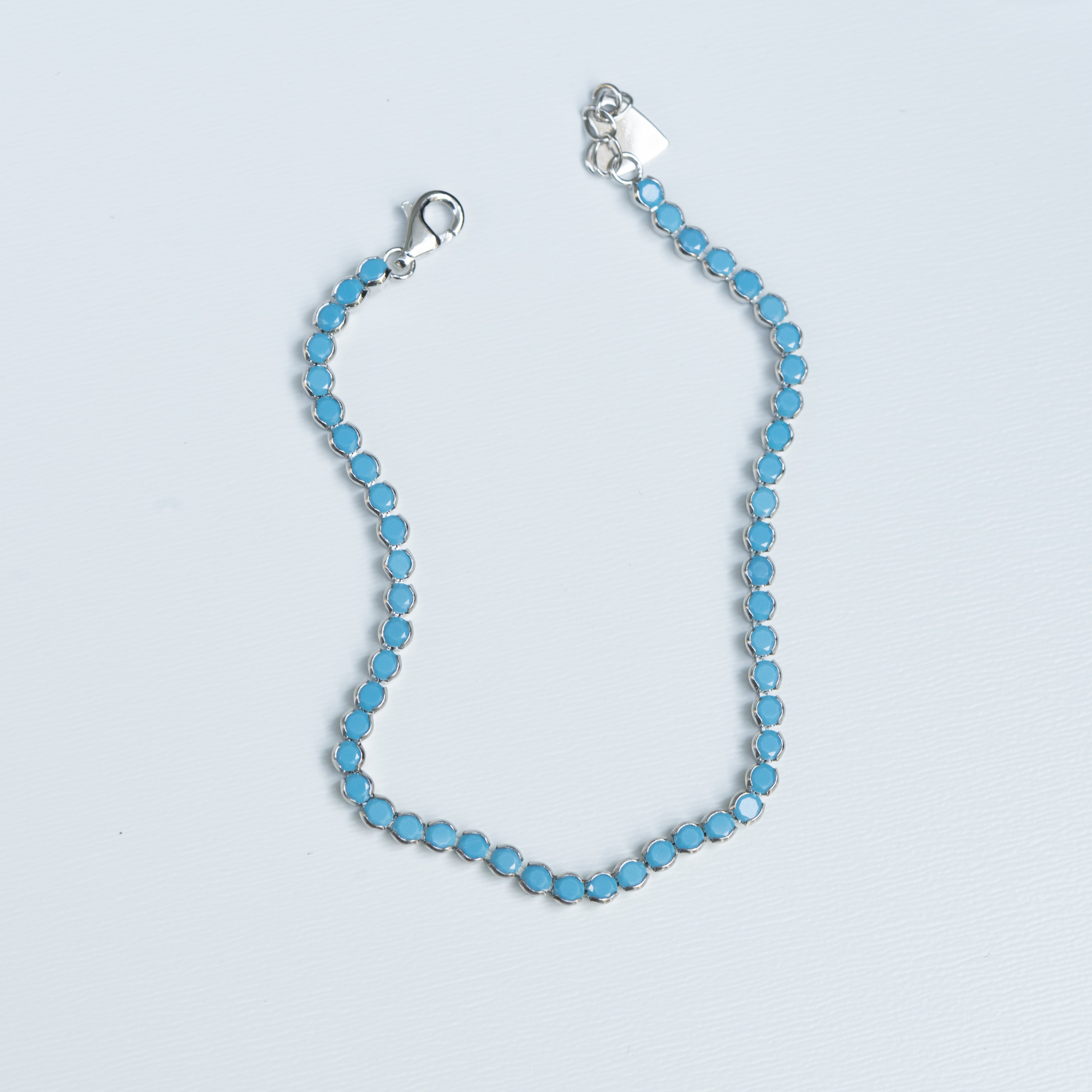 Turquoise Tennis Anklet