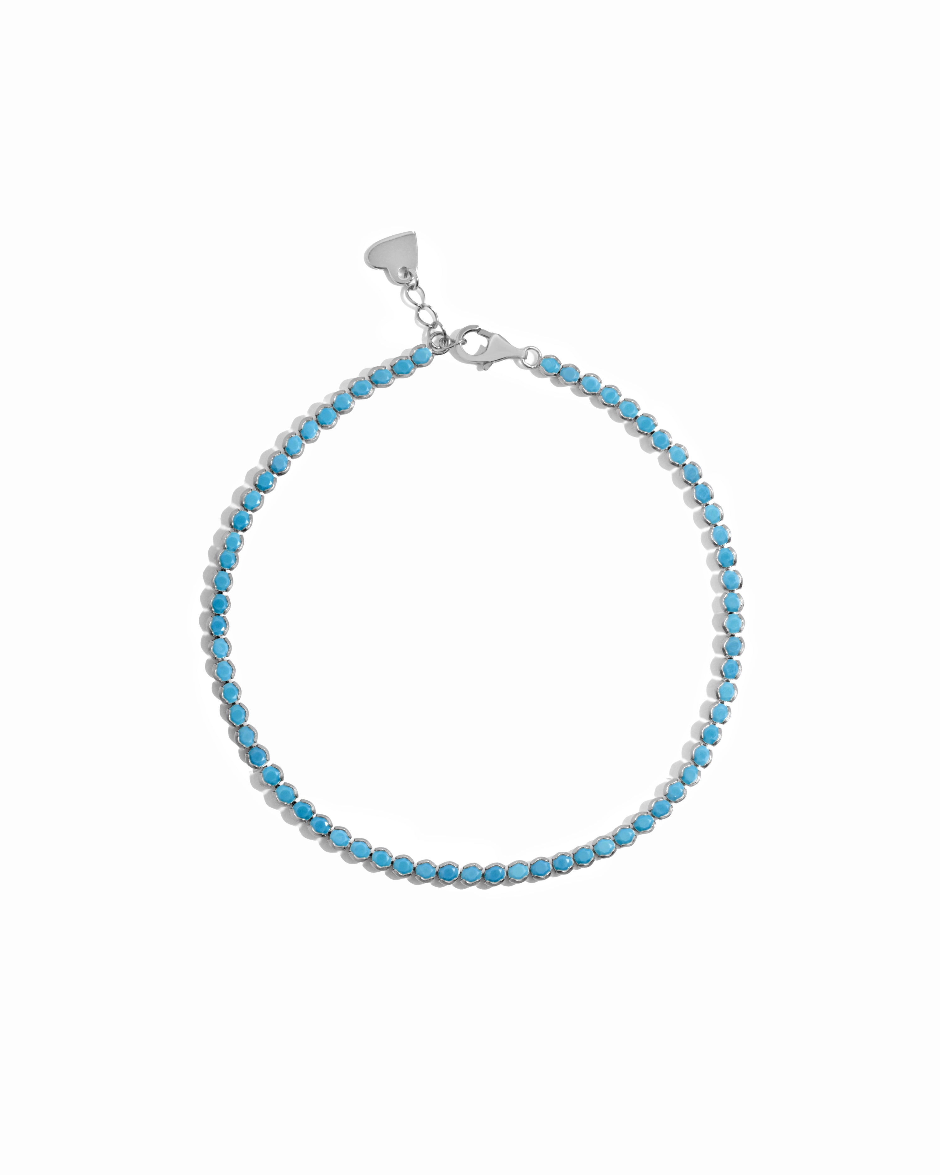 Turquoise Tennis Anklet