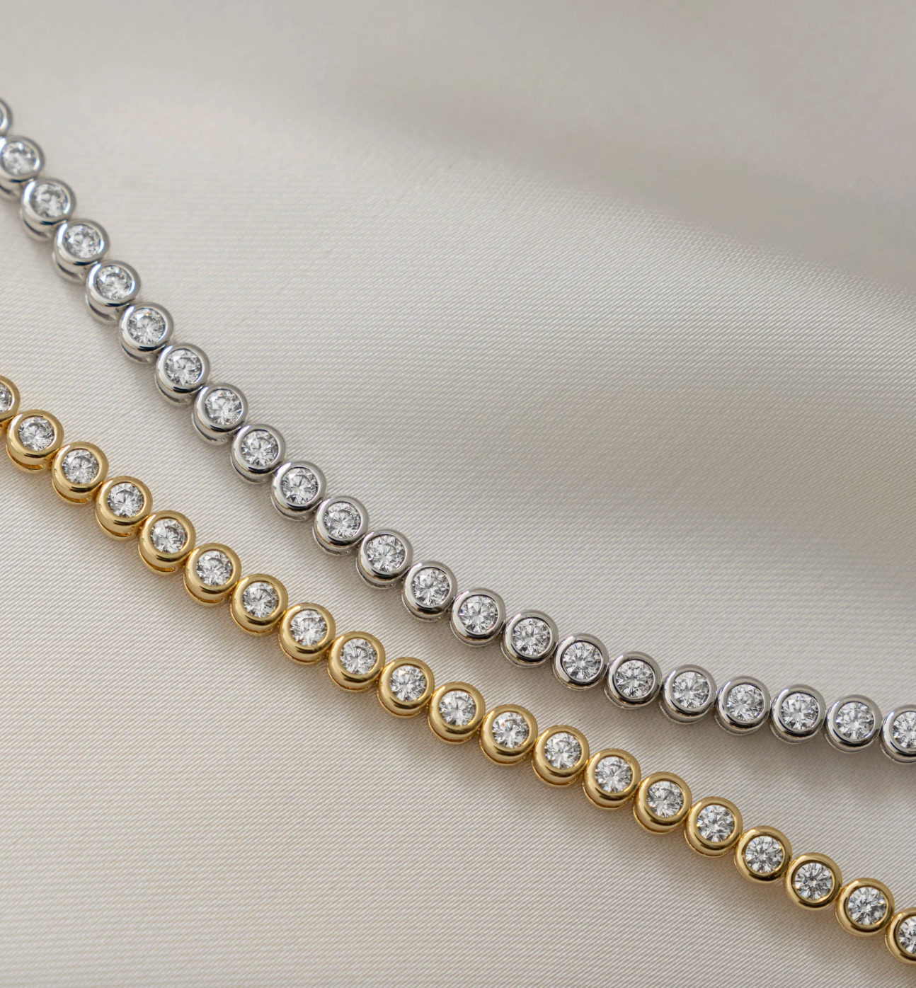 Gold Bezel Bracelet