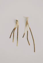 Load image into Gallery viewer, Skinny Gold Cascading Earrings