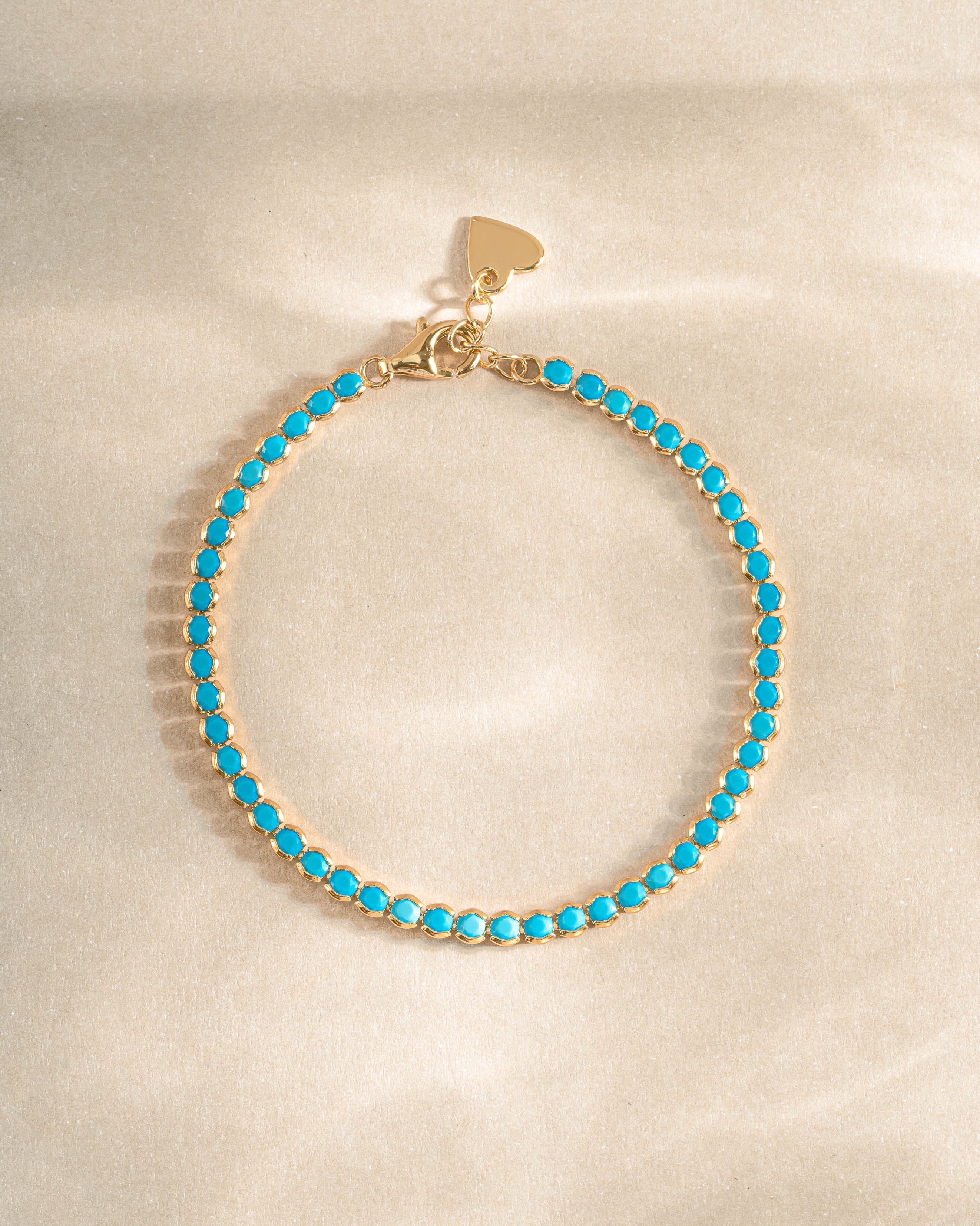3mm Turquoise Tennis Bracelet
