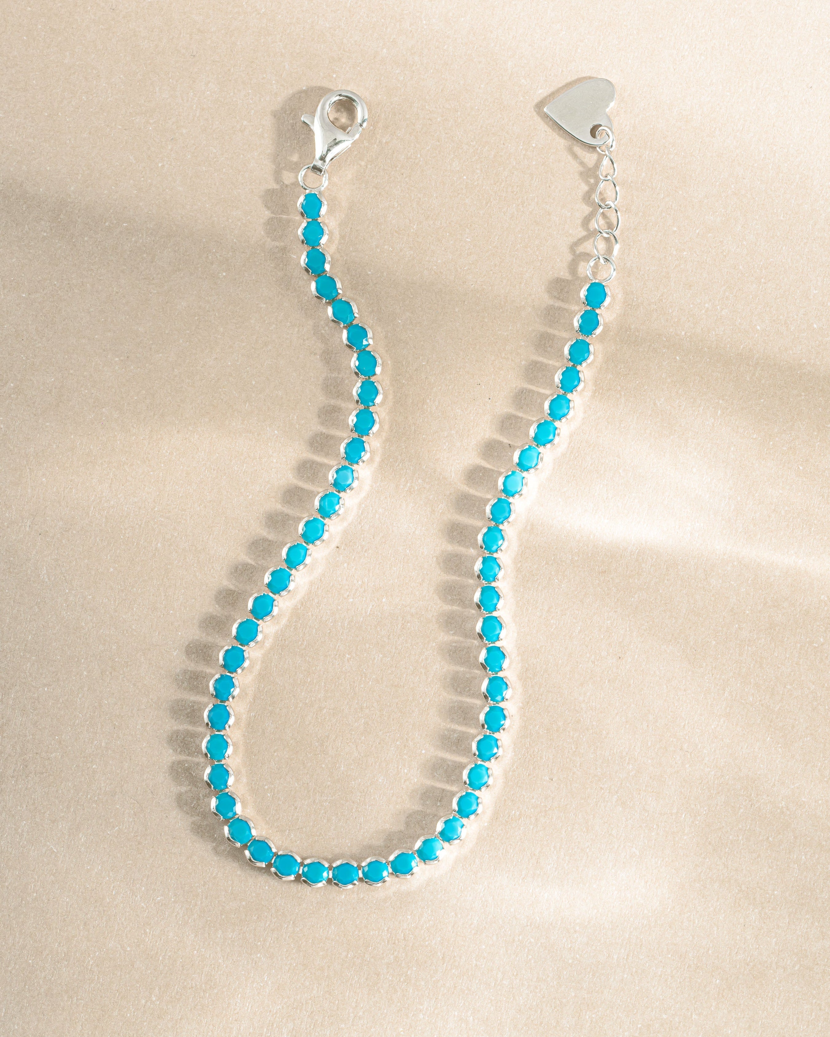 3mm Turquoise Tennis Bracelet