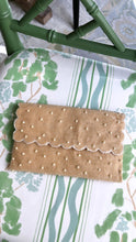 Load image into Gallery viewer, Beaded Scalloped Pearls Clutch (Made to Order)