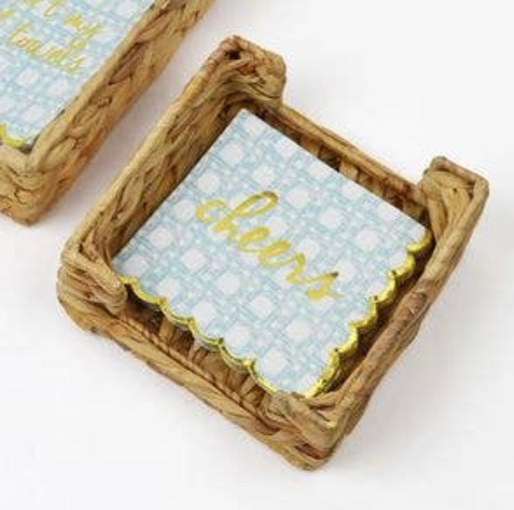 Cane Cheers Drink Napkins (Pack of 16)