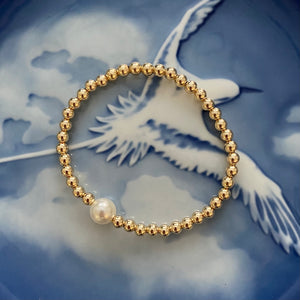 Pearl 14K Gold Filled Bracelet
