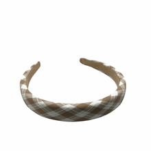 Load image into Gallery viewer, Gingham Skinny Band Headbands (2 Color Options)