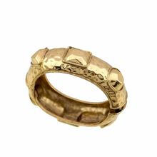 Load image into Gallery viewer, Antique Gold Cuff Bangle