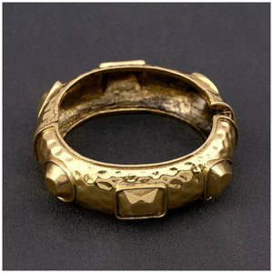 Antique Gold Cuff Bangle