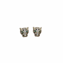 Load image into Gallery viewer, Leopard Stud Earrings