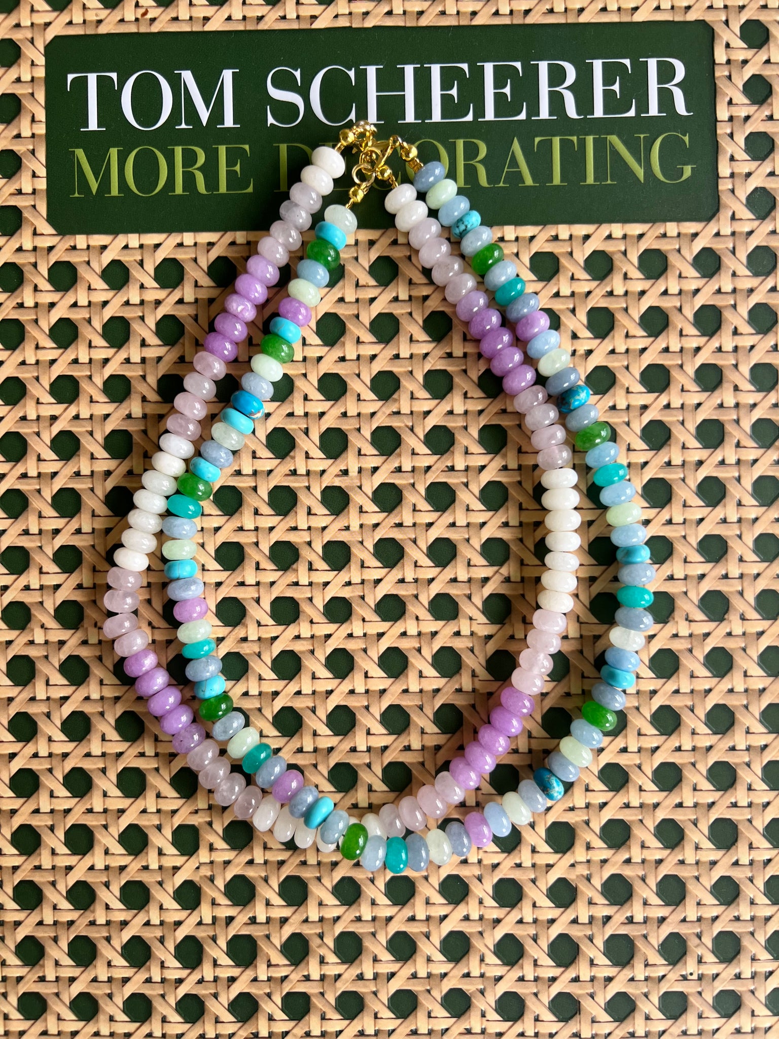 Lavender Ivory Gemstone Necklace – Sea Marie Designs