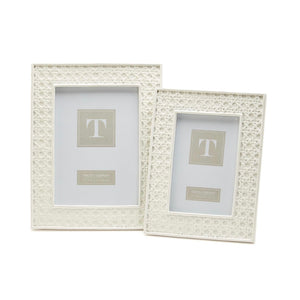 White Cane Photo Frames (2 Sizes)