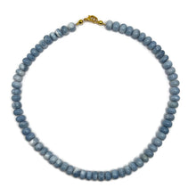 Load image into Gallery viewer, Denim Blue Gemstone Necklace 15”