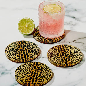 Leopard Acrylic Coaster