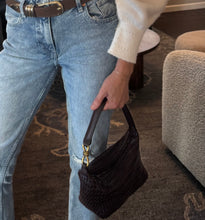 Load image into Gallery viewer, Infiniti Woven Coffee Shoulder Bag