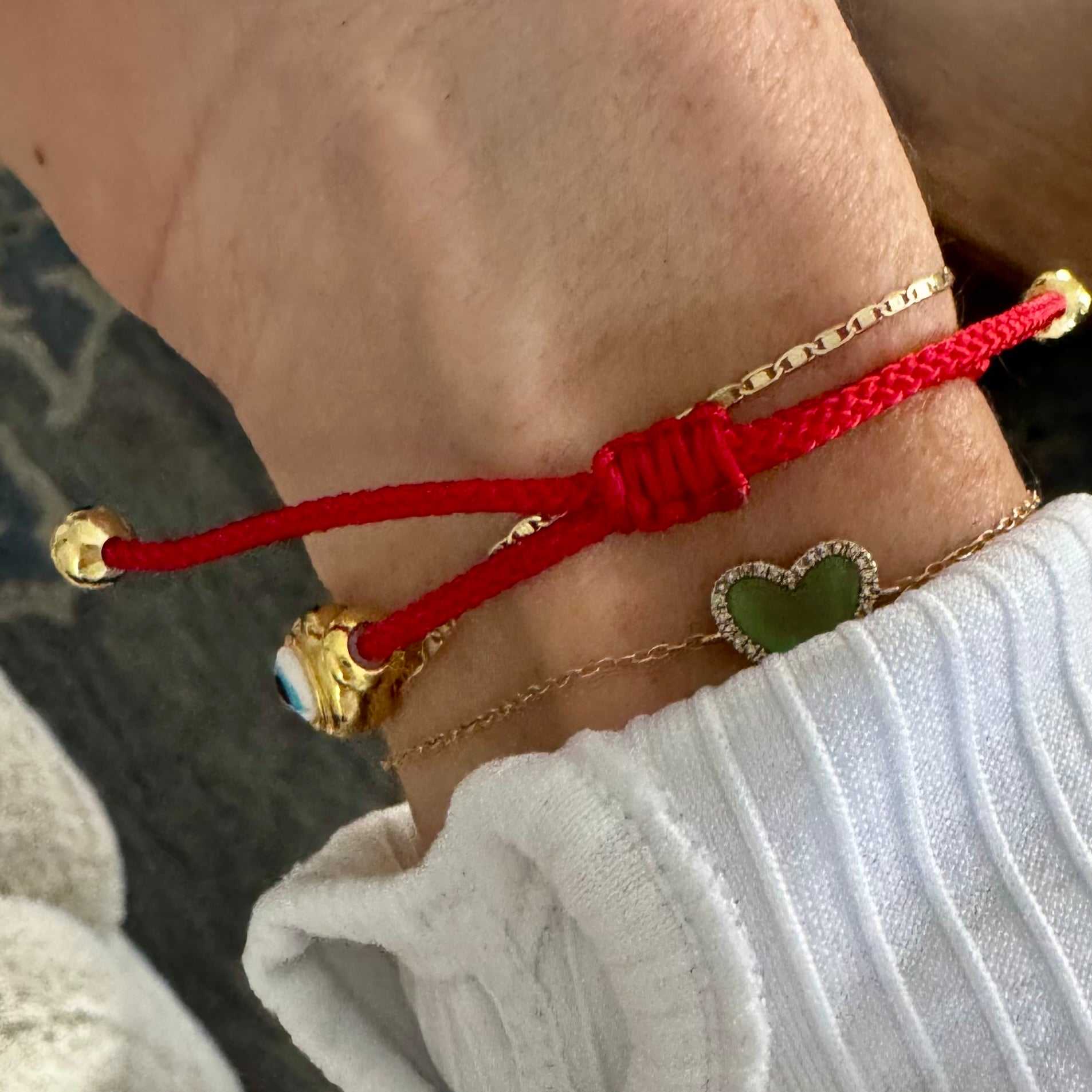 18K Evil Eye Bracelet