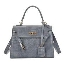 Load image into Gallery viewer, Croc Kelly Crossbody - Gray