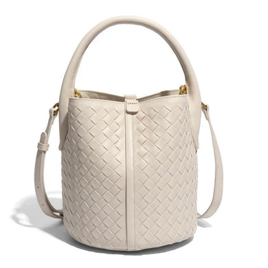 Beige Bucket Bag Crossbody