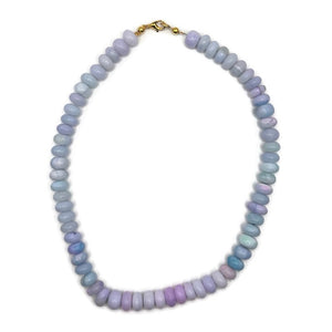 Blue Lavender Gemstone Necklace