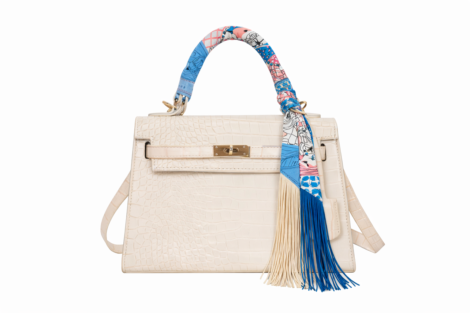 Twilly Fringe Scarf - The Riviera