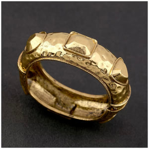 Antique Gold Cuff Bangle