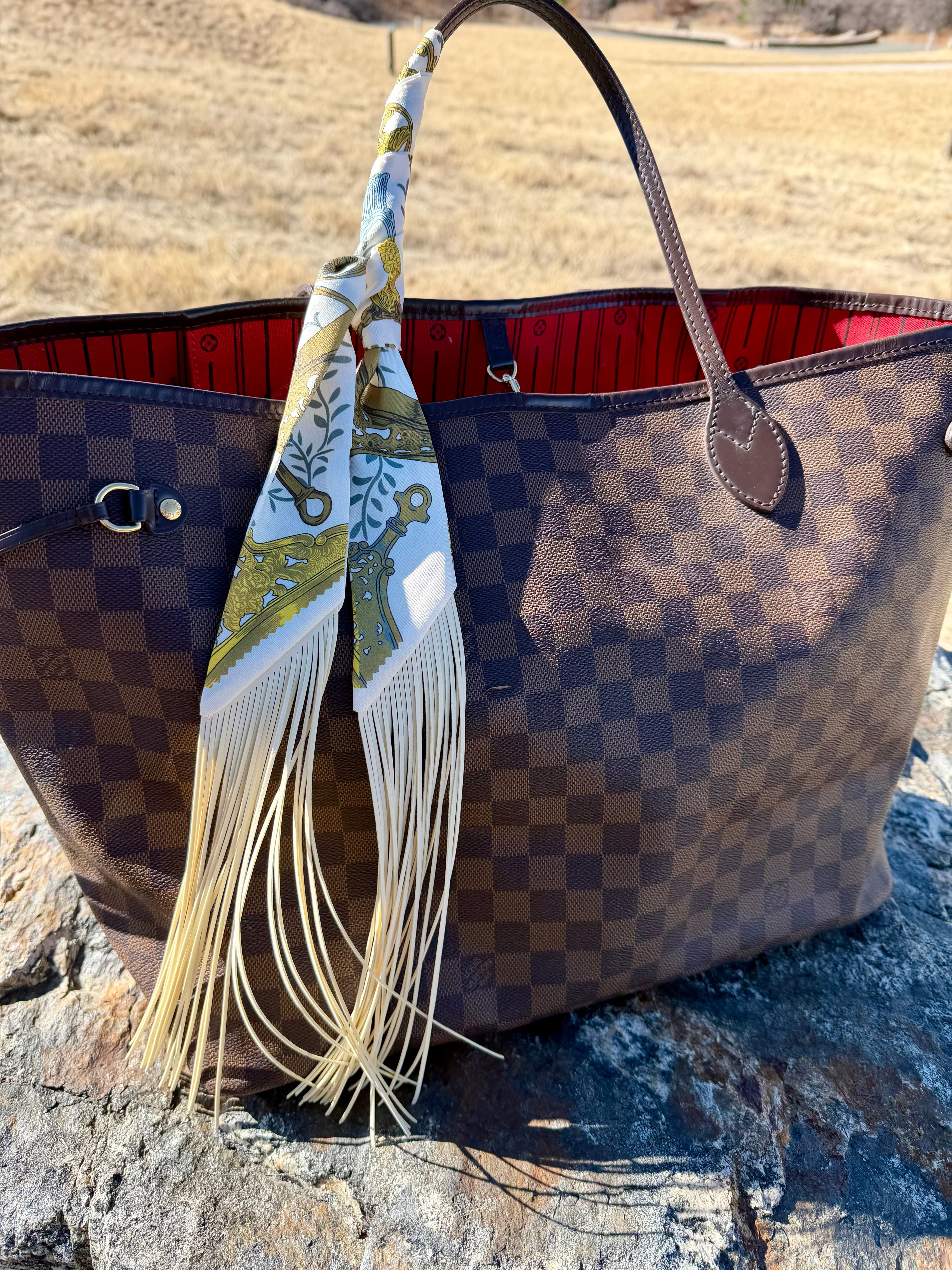 Twilly Fringe Scarf - The Marbella